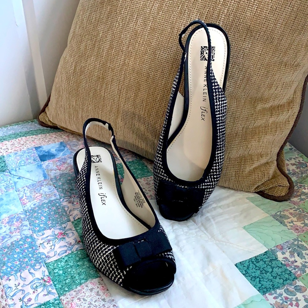 Black & White Sandals